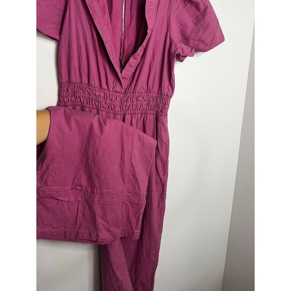 Anthropologie The Somerset Jumpsuit Linen Edition Size Small - Picture 3 of 9